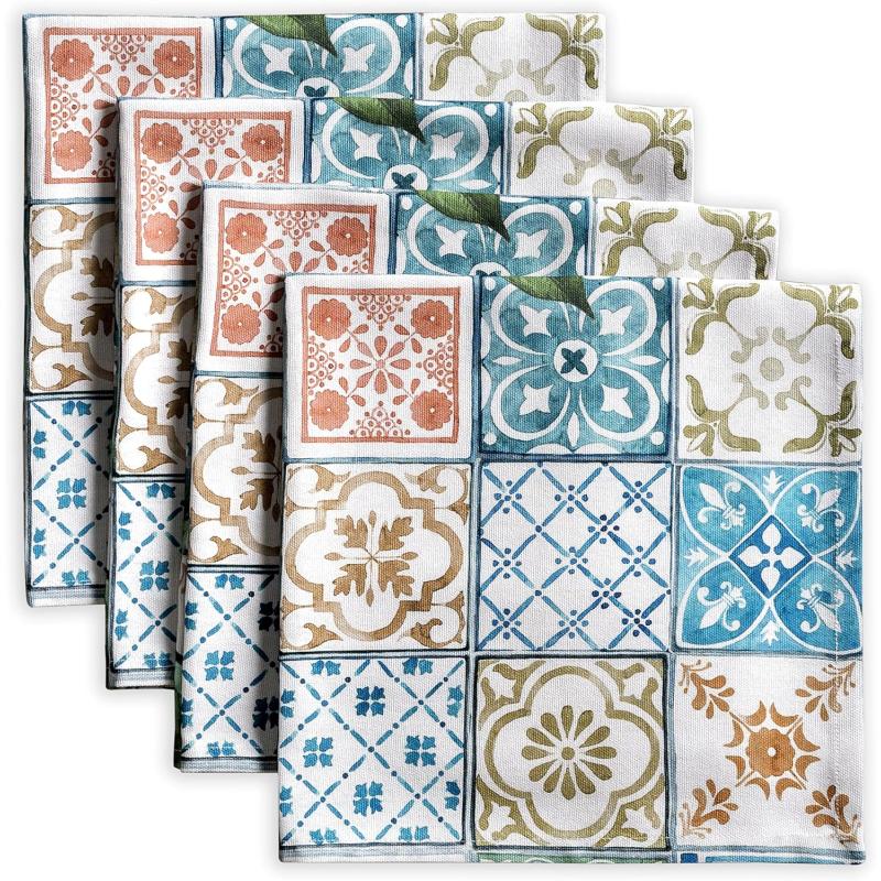 Maison d' Hermine Placemat 100% Cotton Cloth Placemats Decorative Washable  Placemats, Home, Kitchen, Dining, Cocktail Parties & Camping, Colmar -  Spring/Summer …