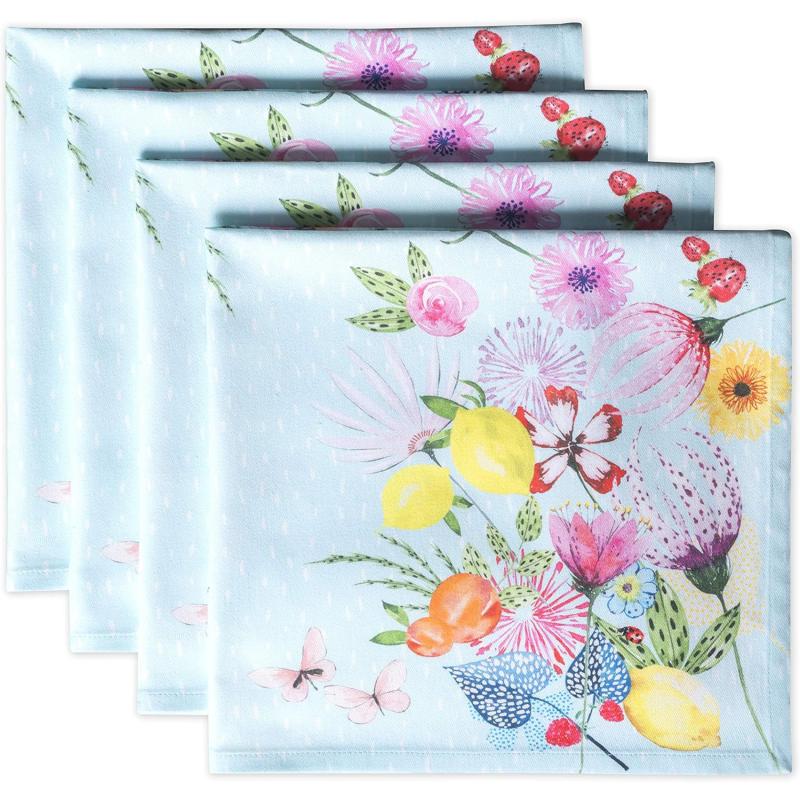 Maison d' Hermine Placemat 100% Cotton Cloth Placemats Decorative Washable  Placemats, Home, Kitchen, Dining, Cocktail Parties & Camping, Colmar -  Spring/Summer …